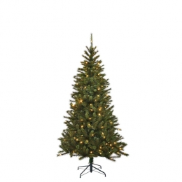 BlackBoxTreesKingstonKunstkerstboom-LED-H185x102cm-Groen