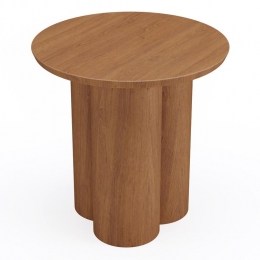 Salontafelvannotenhoutmeteenbladvan45cm