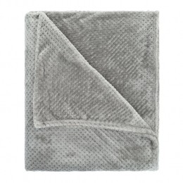 QUVIOPlaid200x230cm-Fleece-Grijs