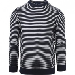 SweaterSuitableRespectTruiOttoBlauwStreep