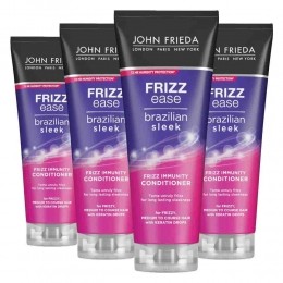 4xJohnFriedaFrizzEaseBrazilianSleekConditioner250ml