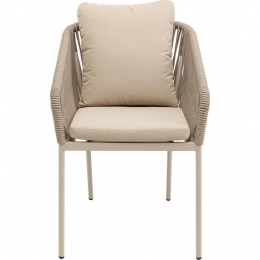 TuinstoelmetarmleuningenCyprusbeigeKareDesign