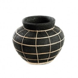 TheBellyVase-BlackNatural-M
