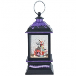 LantaarnplasticmetmuziekenglittersronddraaiendJackSally27cmDisney-Disney