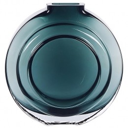Beliani-KAPELI-Decoratievevaas-Turquoise-Glas