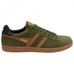 Gola-EquipeIISuede-Sneakersmaat6olijfgroenbruin