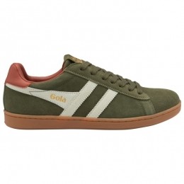 Gola-EquipeIISuede-Sneakersmaat9olijfgroenbruin