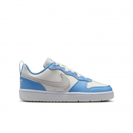 NikeCourtBoroughLowRecraftSneakersKidsWitLichtblauwLichtgrijs