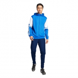 adidasSquadra25HoodedTrainingspakFull-ZipBlauwDonkerblauwWit