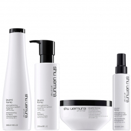 ShuUemuraArtofHairIzumiTonicRiceWaterShampooConditionerHairMaskandTonicWaterRoutine