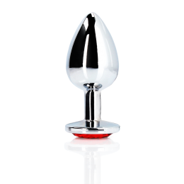 ShotsOuchMetalenButtplugRubyRed7Cm