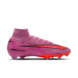 NikeZoomMercurialSuperfly10EliteGrasVoetbalschoenenFGRozeFelroodLichtblauw