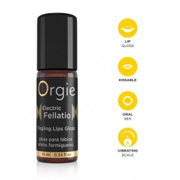 OrgieElectricFellatioTinglingLipsGloss10ml