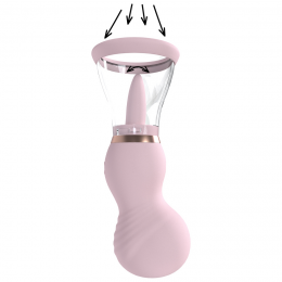 PumpedSensualVaginaBorstPompPurper