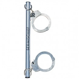 SMSpreidstangMetMetalenHandboeien