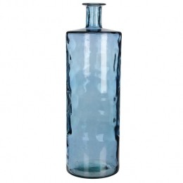MicaDecorationsGuanGlazenFles-H75x25cm-Blauw