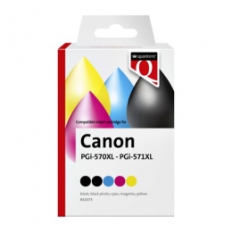 InktcartridgequantorealternatieftbvcanonPgi-570xlcli-571xl2xzwart3xkleur