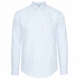BENSHERMANOxfordCottonHerenHemdmetlangemouwen1012797-GROEN