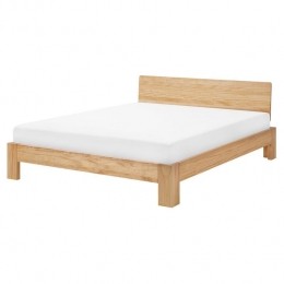 Beliani-ROYAN-Tweepersoonsbed-Lichthout-160x200cm-Dennenhout