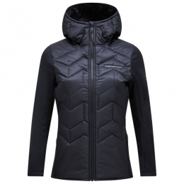 PeakPerformance-WomensElevateLinerHybridHood-SynthetischjackmaatXSzwart
