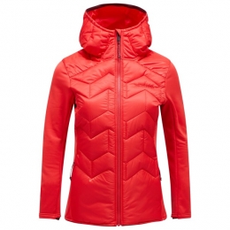 PeakPerformance-WomensElevateLinerHybridHood-SynthetischjackmaatMrood