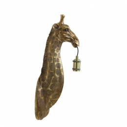 LightLivingWandlampGiraffe-AntiekBrons-205x19x61cm