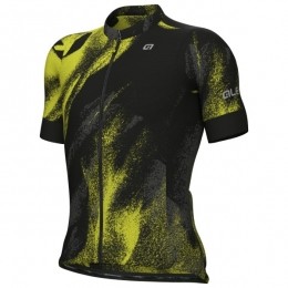 Al-PragmaTraceJersey-FietsshirtmaatSzwartolijfgroen