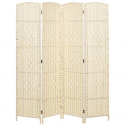 Beliani-LAPPAGO-Kamerscherm-Beige-Hout