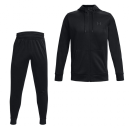 UnderArmourFleeceFull-ZipTrainingspakZwart