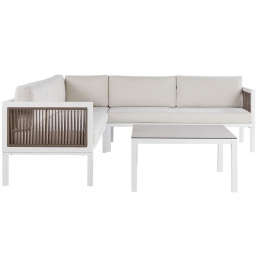 Beliani-BORELLO-Loungesetvoor4-Wit-Aluminium