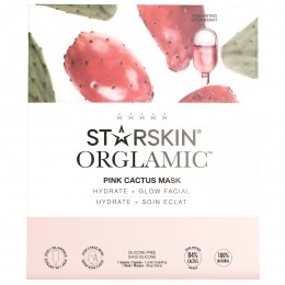 StarskinOrglamicPinkCactusMask