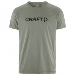 Craft-CoreUnifyLogoTee-SportshirtmaatLgrijs