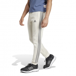adidasEssentialsFleeceJoggingbroekWitDonkergrijs