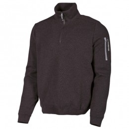 IvanhoeofSweden-HadarHalfZip-WollentruimaatXLgrijs