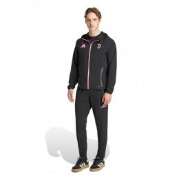 adidasJuventusVisTechTrainingspakFull-ZipZwartRoze