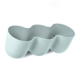 QUVIOWandbloempot-trioplastic-Lichtblauw