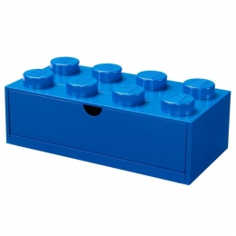 LEGOBrick8OpbergboxMetLade-Blauw