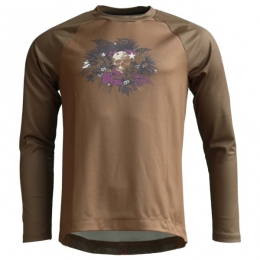 Zimtstern-BraapzShirtPrintLS-FietsshirtmaatLbruin