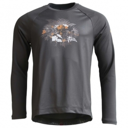 Zimtstern-BraapzShirtPrintLS-FietsshirtmaatXLgrijs