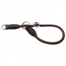 Hunter-T-CollarFreestyle-HondenhalsbandmaatHalsumfangmax50cm-10mmbruin