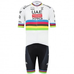 UAETeamEmirates-XRGWereldkampioen2025Setfietsshirtfietsbroekset2