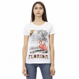 TRUSSARDIActionDamesT-shirtWit2BT10001