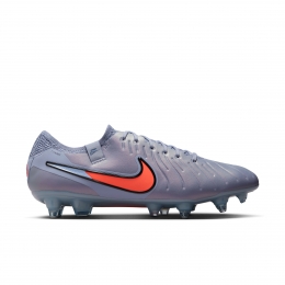 NikeTiempoLegend10EliteIJzeren-NopVoetbalschoenenSGAnti-ClogLichtblauwFelroodZwart