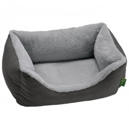 Hunter-SofaOrthopdischRockford-Hondendekenmaat60x40cmgrijshellgrau