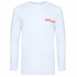 KELLOGGSFrootLoopsHerenShirtmetlangemouwenPOMLT399WHT