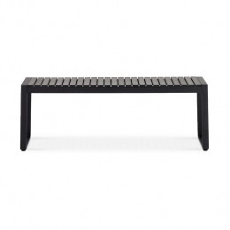LisommeJobtuinbankzwart-120x43cm