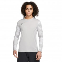 NikeParkIVVoetbalshirtKeepersLangeMouwenGrijsZwart