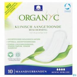 OrganycMaandverbandSuperKatoenBio10