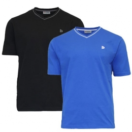 DonnayDonnayHeren-2-Pack-T-ShirtJason-ZwartampKorenblauw