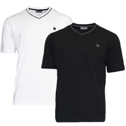 DonnayDonnayHeren-2-Pack-T-ShirtJason-WitampZwart